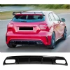 Mercedes W176 A45 Brabus Difüzör Difizör Plastik Parlak Siyah Arka-bodykit-ek-karlık