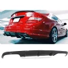Mercedes W204 C63 Amg Difüzör Difizör Plastik Parlak Siyah 2007 2008 2009 2010 2011 Arka-difizör-bodykit-ek