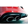 Mercedes W204 C63 Amg Difüzör Difizör Plastik Parlak Siyah 2007 2008 2009 2010 2011 Arka-difizör-bodykit-ek