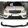 Mercedes W204 C180 Ön Lip Plastik Parlak Siyah ön-ek-bodykit 2011 2012 2013 2014 Makyajlı Kasa