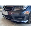 Mercedes W204 C180 Ön Lip Plastik Parlak Siyah ön-ek-bodykit 2011 2012 2013 2014 Makyajlı Kasa