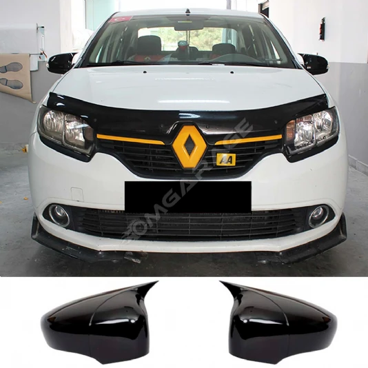 Renault Symbol 3 Batman Yarasa Ayna Kapağı Piona Black ABS 2012 ve üzeri