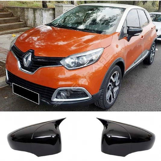 Renault Captur Batman Yarasa Ayna Kapağı Piona Black ABS 2013-2019