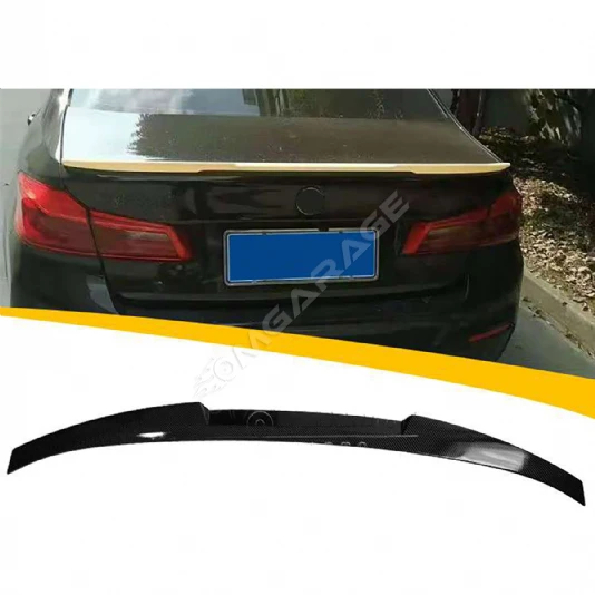 Bmw G30 M4 Bagaj Üstü İthal Spoiler Parlak Siyah Plastik Spoyler 2017-2020