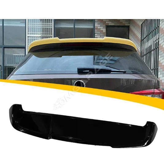 Skoda Kodiaq İthal Spoiler Parlak Siyah Plastik Spoyler