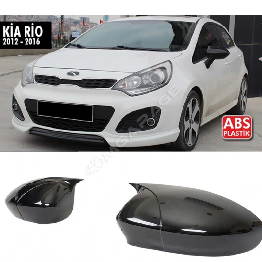 Kia Rio Batman Yarasa Ayna Kapağı Sinyalsiz Piano Black 2012 2013 2014 2015 2016