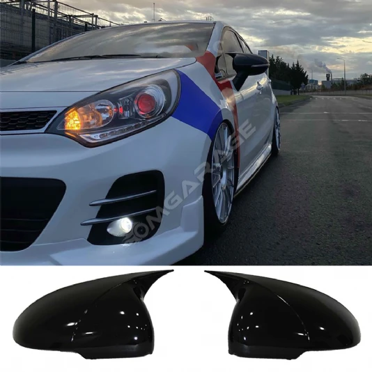 Kia Rio Batman Yarasa Ayna Kapağı Sinyalli Piano Black 2012 2013 2014 2015 2016