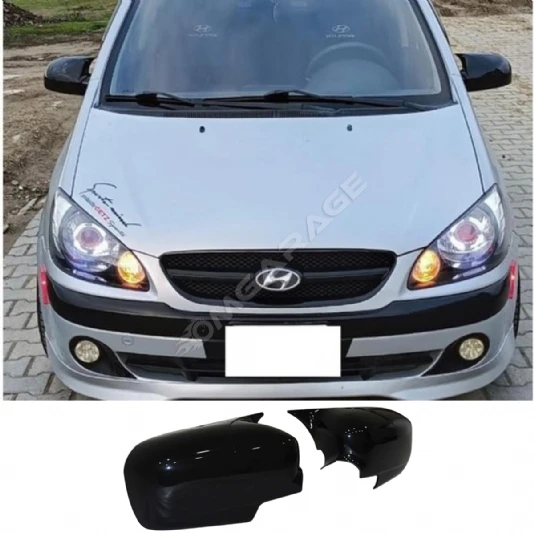 Hyundai Getz Batman Yarasa Ayna Kapağı Prlak Siyah 2002 2003 2004 2005 2006 2007 2008 2009 2010 2011