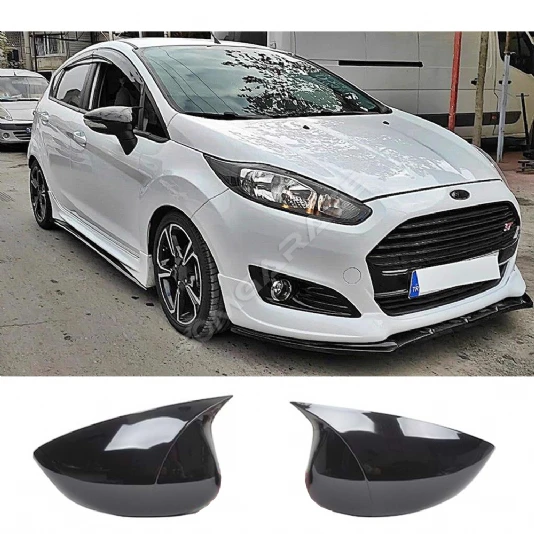 Ford Fiesta Mk6 Batman Yarasa Ayna Kapağı Parlak Siyah ABS 2008-2017