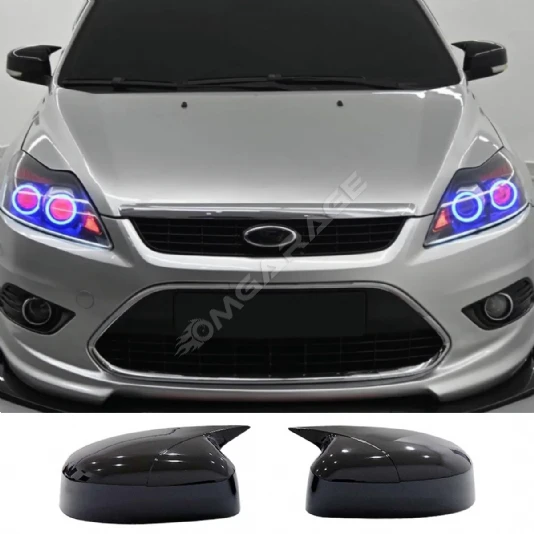 Ford Focus 2,5 Batman Yarasa Ayna Kapağı Parlak Siyah ABS 2008 2009 2010 2011