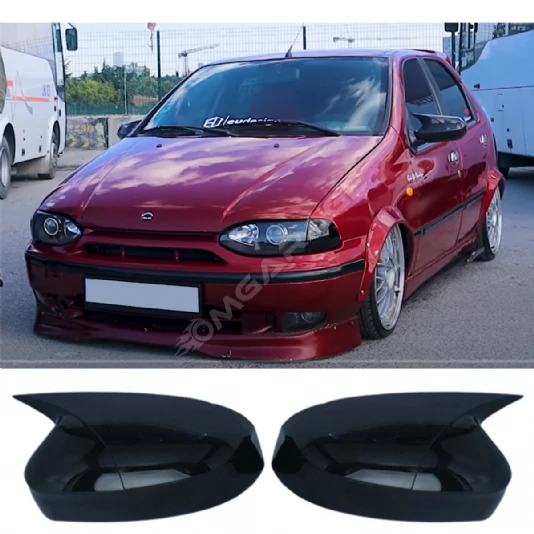 Fiat Palio Batman Yarasa Ayna Kapağı Parlak Siyah ABS 2003 2004 2005 2006 2007 2008 2009