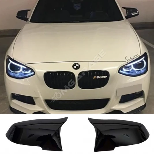 Bmw F20 M1 Tırnaklı Batman Yarasa Ayna Kapağı Piona Black ABS 2011-2019