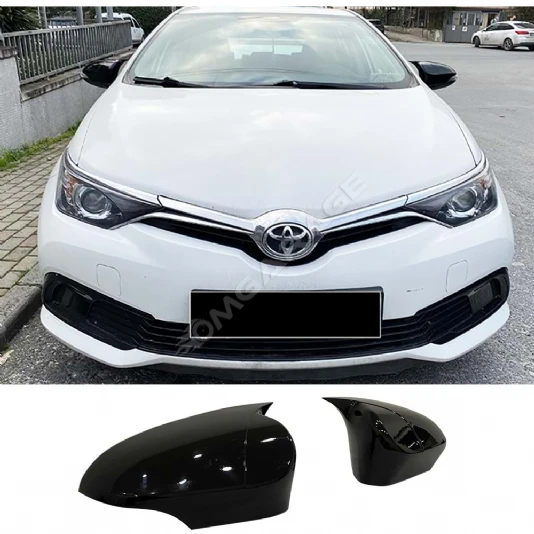 Toyota Corolla E170 Batman Yarasa Ayna Kapağı Piona Black ABS 2013-2018