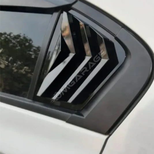 Honda Civic Fb7 Kebelek Cam Vizörü Parlak Siyah Plastik