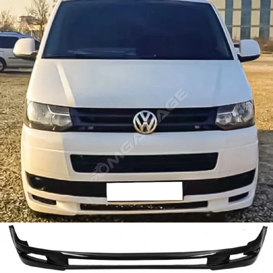 Vw Transporter Makyajlı Kasa T5-T6 ABT Ön Ek Mat Siyah Plastik Karlık