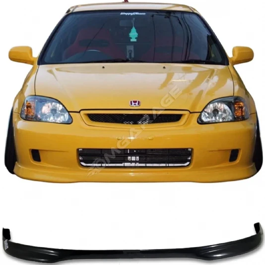 Honda Civic Typer Ön Ek Mat Siyah Plastik Karlık 1999-2001