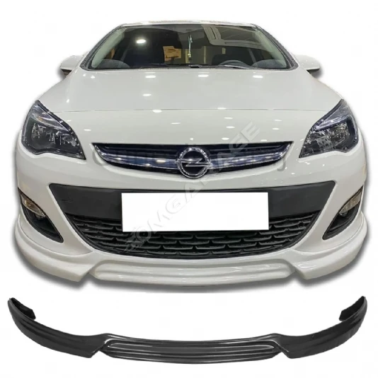 Opel Astra J Makyajlı Kasa Custom Ön Ek Mat Siyah Plastik Karlık
