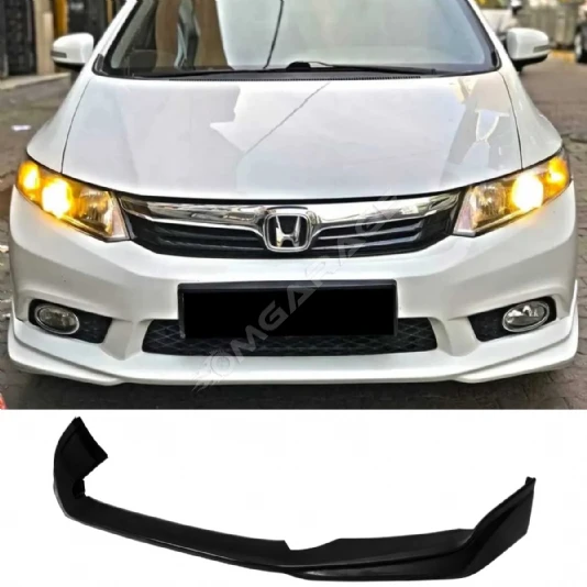 Honda Civic Fb7 Modulo Ön Ek Mat Siyah Plastik Karlık