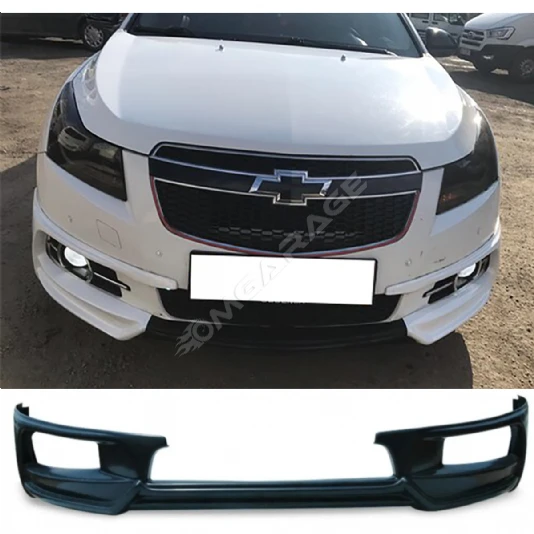 Chevrolet Cruze Ön Ek Plastik Siyah karlık-ön-ek-bodykit 2009 2010 2011 2012 2013