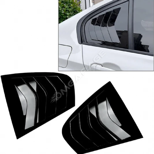 Bmw F30 Kebelek Cam Vizörü Parlak Siyah Plastik İthal