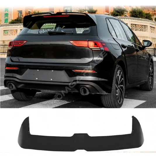 Vw Golf 8 Ottinger İthal Spoiler Parlak Siyah Plastik Spoyler