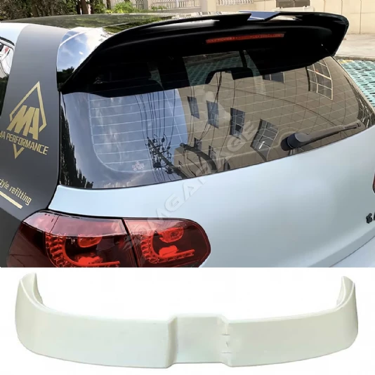 Vw Golf 6 Ottinger İthal Spoiler Parlak Siyah Plastik Spoyler 2009-2012