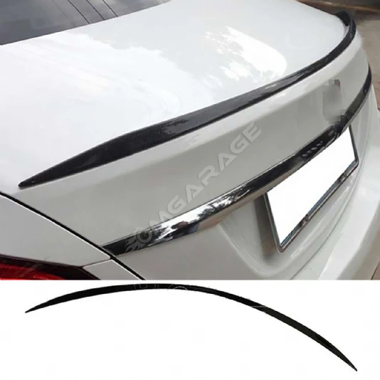 Mercedes C W205 C63 Bagaj Üstü İthal Spoiler Parlak Siyah Plastik Spoyler 2014-2019