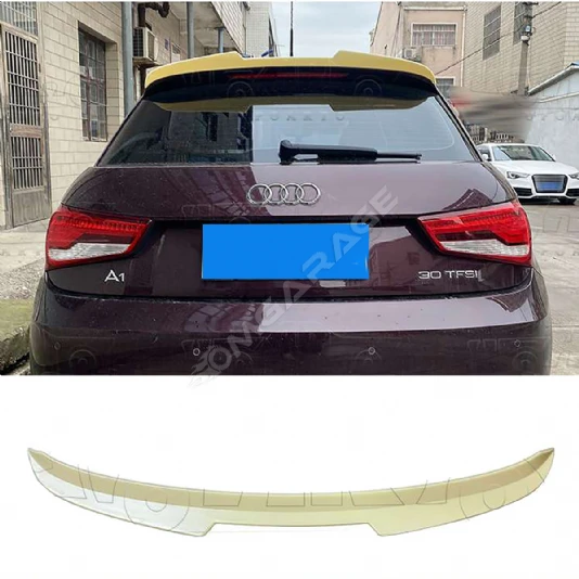 Audi A1 İthal Spoiler Parlak Siyah Plastik Spoyler 2012-2015