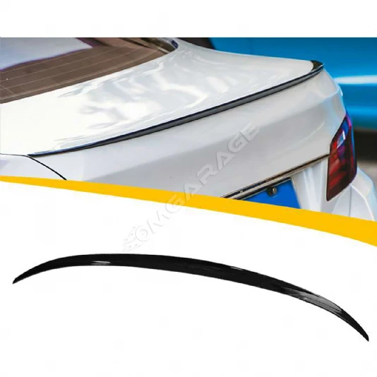 Bmw F10 M5 Bagaj Üstü İthal Spoiler Parlak Siyah Plastik Spoyler