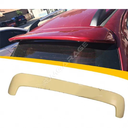 PEUGEOT 206 Bagaj Üstü İthal Spoiler Parlak Siyah Plastik Spoyler