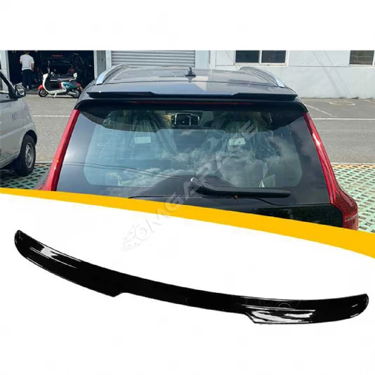 Volvo XC90 İthal Spoiler Parlak Siyah Plastik Spoyler 2015+