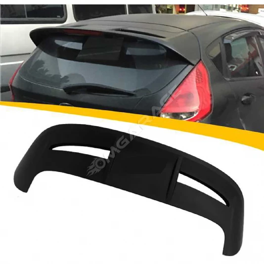 Ford Focus 3 HB İthal Spoiler Parlak Siyah Plastik Spoyler  2012-2018