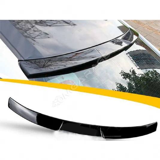 Honda Civic Fb7 M4 Cam Üstü İthal Spoiler Parlak Siyah Plastik Spoyler