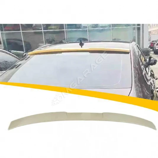 Skoda Superb Cam Üstü İthal Spoiler Parlak Siyah Plastik Spoyler 2020+