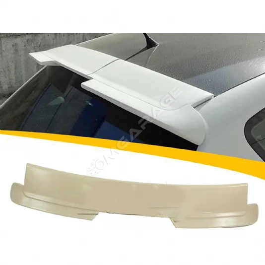 Seat İbiza Mk4 4 Kapı Cam Üstü İthal Spoiler Parlak Siyah Plastik Spoyler 2008-2017