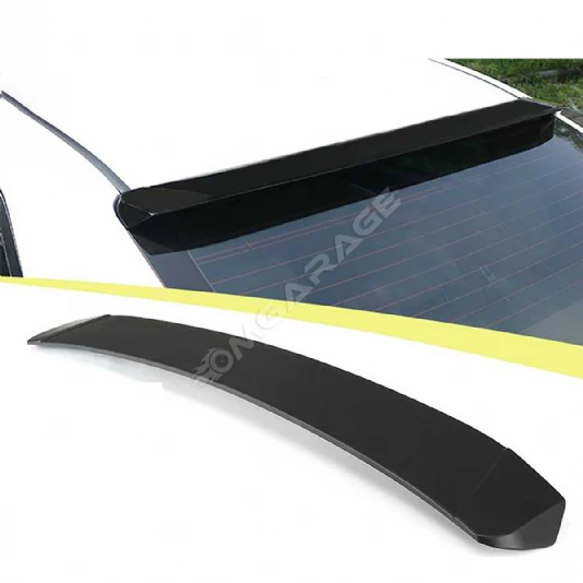 Toyota Corolla Cam Üstü İthal Spoiler Parlak Siyah Plastik Spoyler 2012-2018