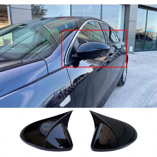 Opel insigna B Batman Yarasa Ayna Kapağı Parlak Siyah ABS 2017 2018 2019 2020 2021