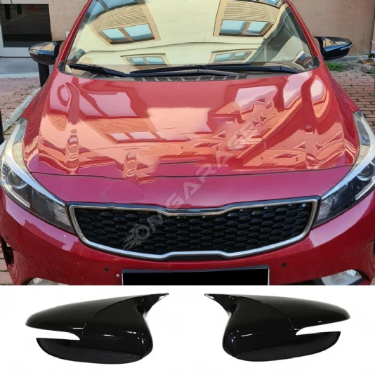 Kia Ceed Batman Yarasa Ayna Kapağı Sinyalli Piano Black 2012 2013  2014 2015 2016 2017