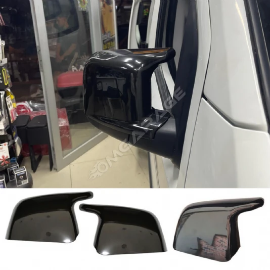 Fiat Fiorino Batman Yarasa Ayna Kapağı Parlak Siyah ABS 2008-2022