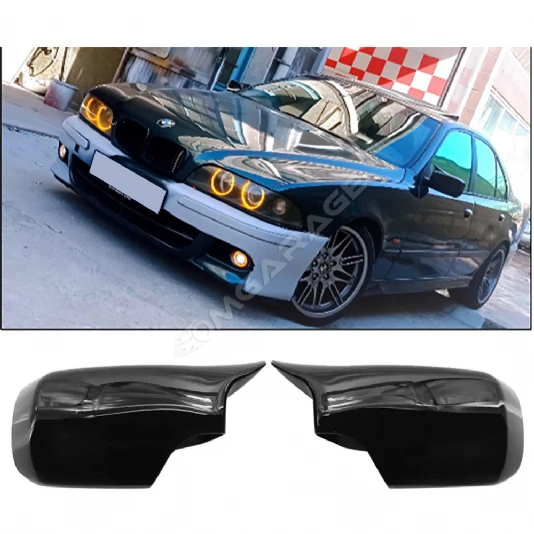 Bmw E46 Batman Yarasa Ayna Kapağı Parlak Siyah ABS 1998 1999 2000 2001 2002 2003 2004 2005