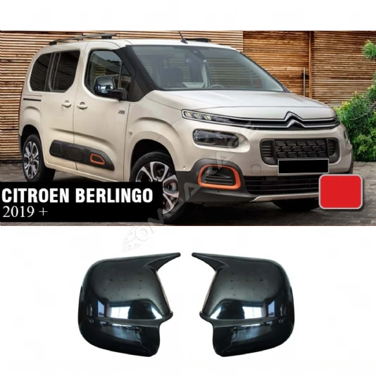 Citroen Berlingo Batman Yarasa Ayna Kapağı Piona Black ABS 2019+