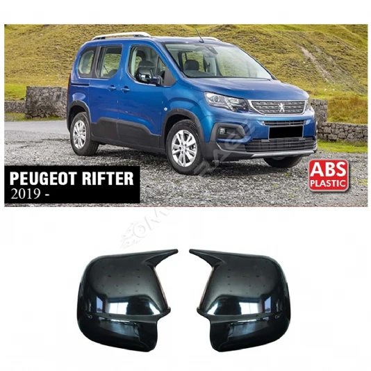 Peugeot Rifter Batman Yarasa Ayna Kapağı Piona Black ABS 2019+