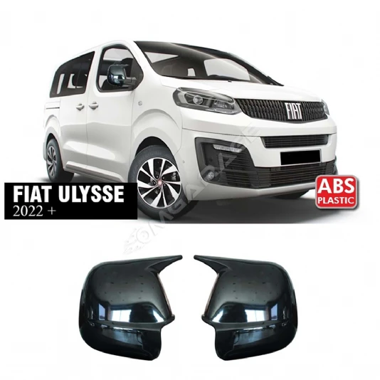 Fiat Ulysse Batman Yarasa Ayna Kapağı Piona Black ABS 2022+