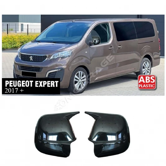 Peugeot Expert Batman Yarasa Ayna Kapağı Piona Black ABS 2017+