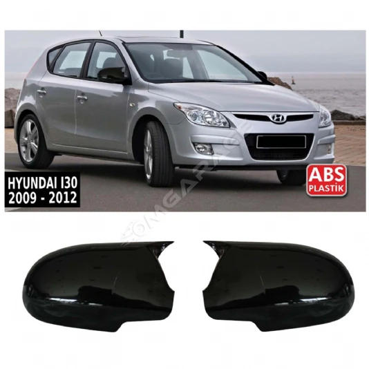 Hyundai i30 Sinyalsiz Batman Yarasa Ayna Kapağı Piona Black ABS 2009-2012