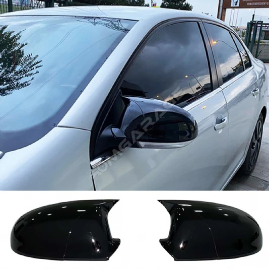 Vw Jetta Mk5 Batman Yarasa Ayna Kapağı Piona Black ABS 2005-2010