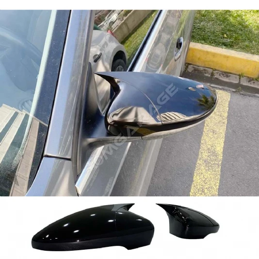 Vw Jetta Mk6 Batman Yarasa Ayna Kapağı Piona Black ABS 2010-2018