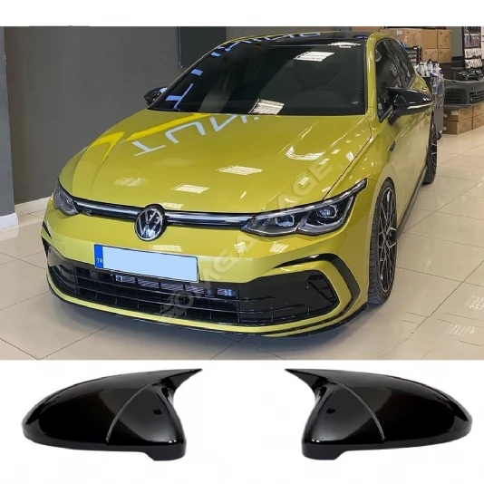 Vw Golf Mk8 Batman Yarasa Ayna Kapağı Piona Black ABS 2019 ve üzeri