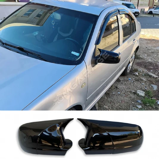 Vw Bora Batman Yarasa Ayna Kapağı Piona Black ABS 1998-2006