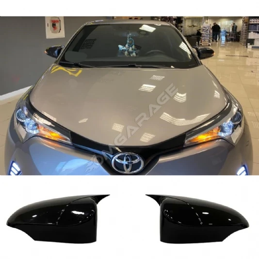Toyota CHR Batman Yarasa Ayna Kapağı Piona Black ABS 2016 ve üzeri
